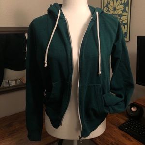 ❗️24HR Sale❗️ Dark Teal Zip-up Hoodie